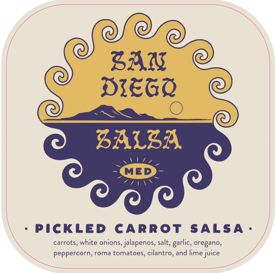Pickled Carrot Salsa - Medium